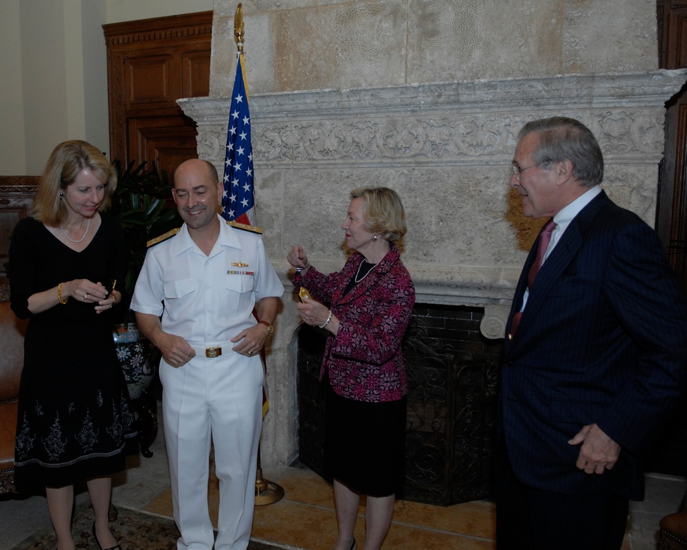 Stavridis Promoted to Four-Star Admiral at Southern Command Ceremony