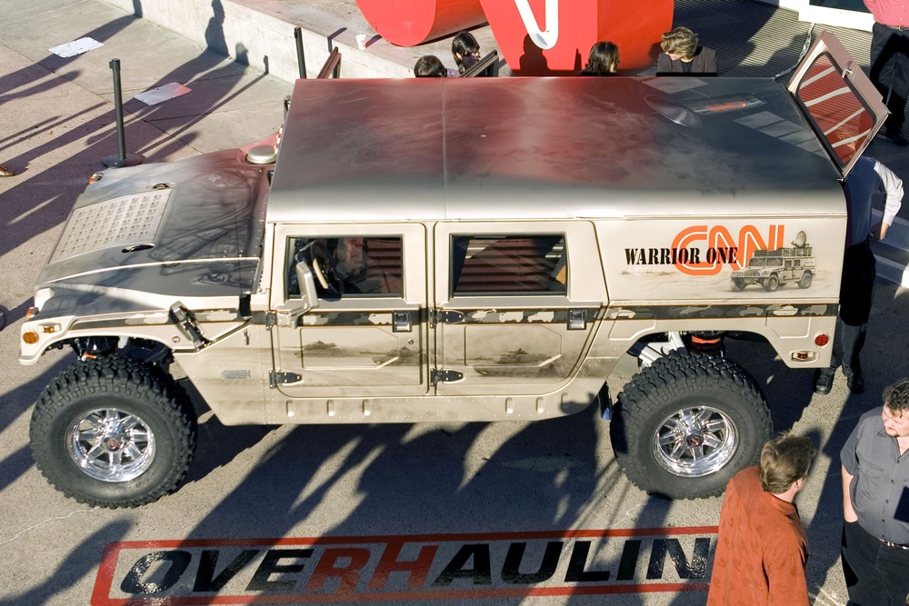 CNN's &quot;Warrior One&quot; Humvee Unveiled After Luxury Overhaul