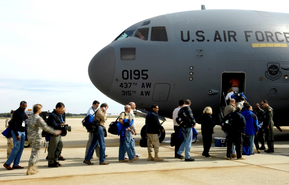 Civilian Leaders Tour Military Bases at JCOC Conference