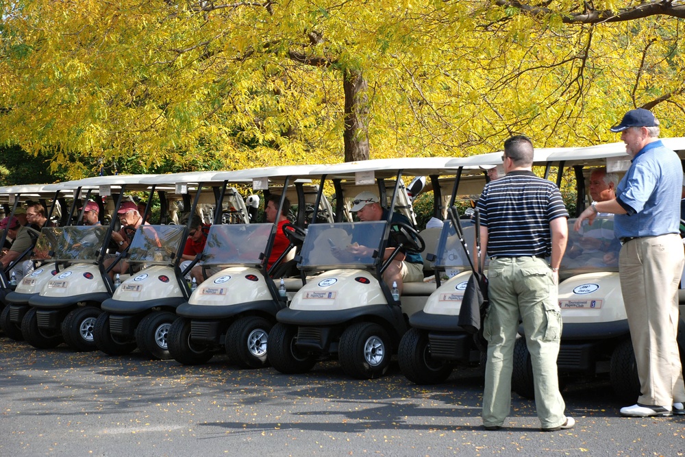 Golfers Tee Off at Charity Tournament Benefiting Military Causes