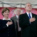 Bush Family Attends Christening of USS George H.W. Bush