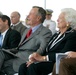 Former President and First Lady Attend Christening of Navy Ship Named After Them