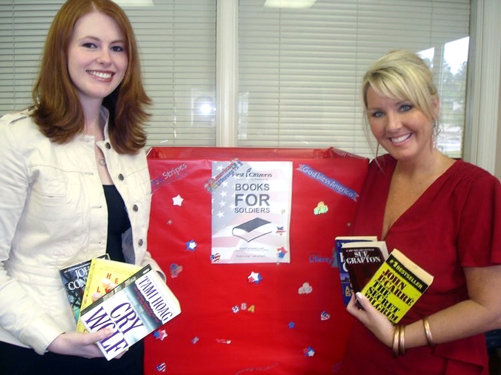 Community Rallies to Donate Books for Troops