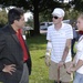 Attorney General Gonzalez Visits Wounded Soldiers at Fort Myer Picnic