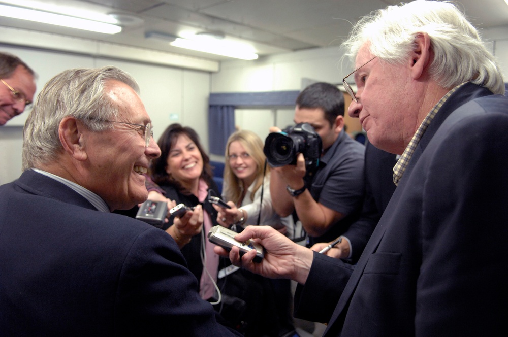 Rumsfeld Visits Nicaragua for Defense Ministerial of Americas Conference