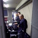 Rumsfeld Meets with Staff on E-4B in Nicaragua