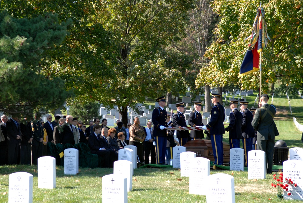 Fallen Soldier Laid to Rest at Arlington National Cemetery