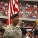 Army Recruiter Sings National Anthem at Texans-Redskins Game