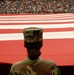 Massive Flag Unfurled at Texans-Redskins Game to Honor Military