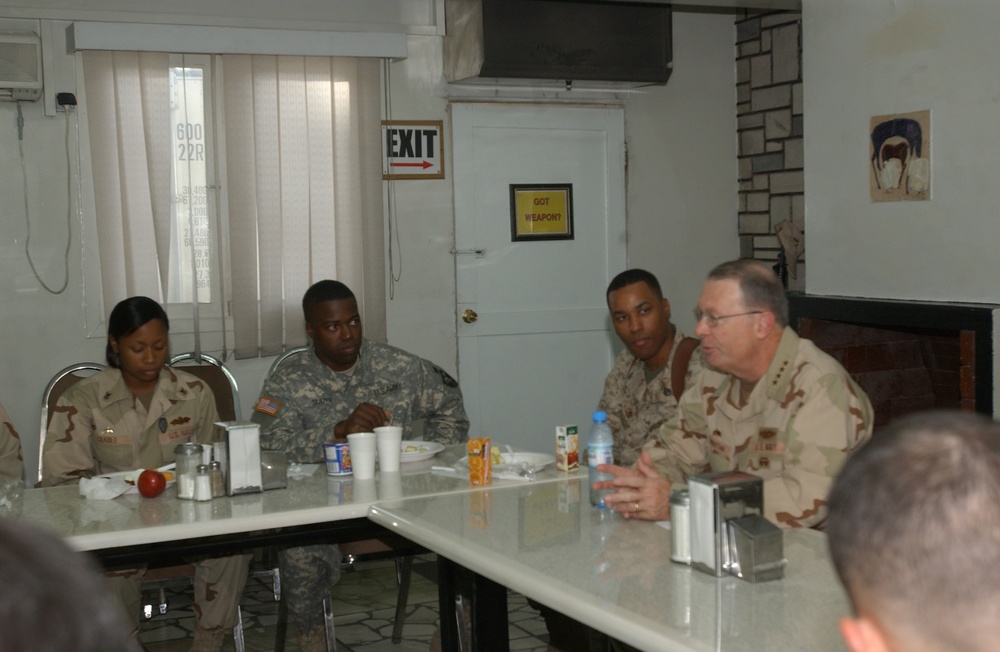 Vice Chairman of Joint Chiefs Visits Troops in Afghanistan