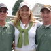 Twin Army Brothers Reunite with Actress at Charity Golf Event
