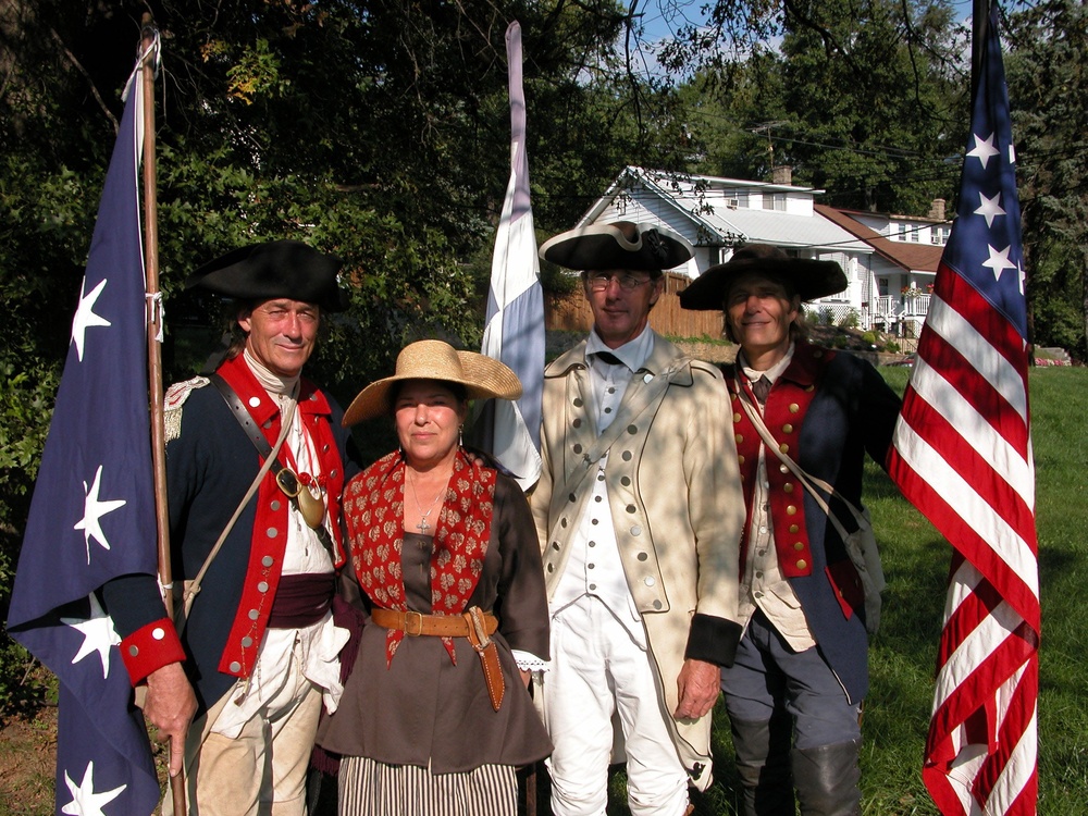 Revolutionary War Re-enactors Retrace Historic Route