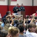 Army Soldiers Engage with Students During Deployment Support