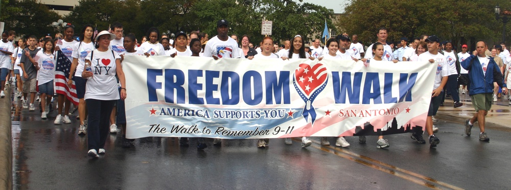 Students Lead 1,200 in San Antonio's First Freedom Walk