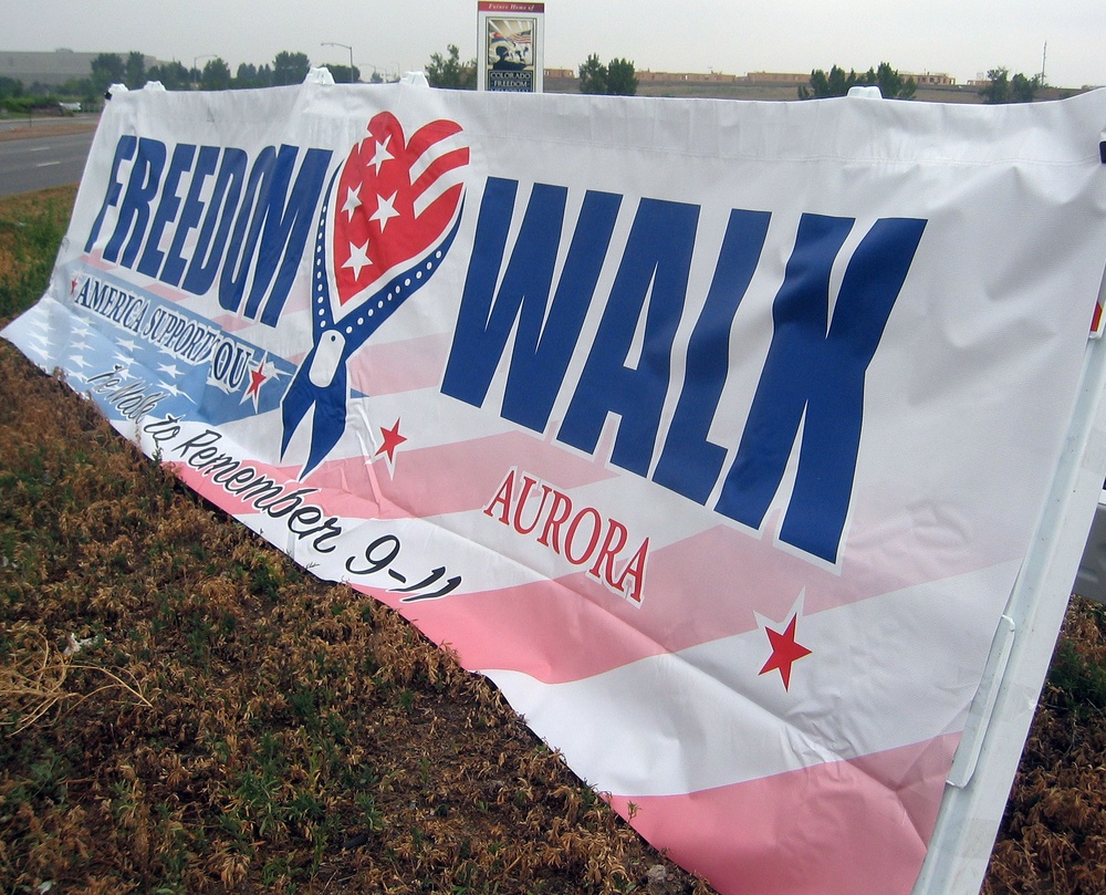 Aurora Hosts 'America Supports You' Freedom Walk to Honor 9/11 and Troops