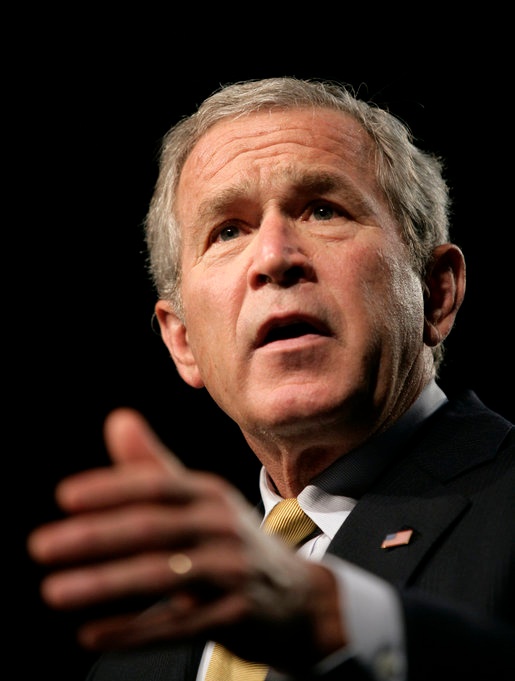 Bush Addresses War on Terror in Georgia Visit