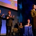 Rumsfeld, Legion Commander Honor Marine Volunteer