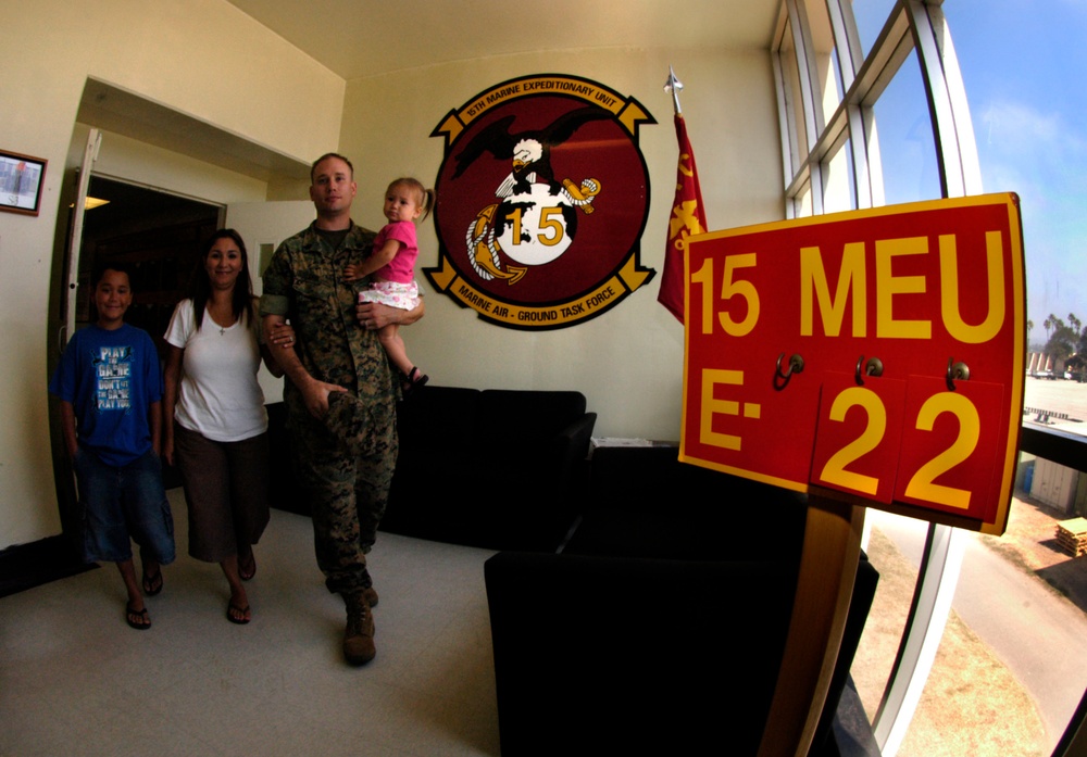 Marine Family Prepares for Deployment