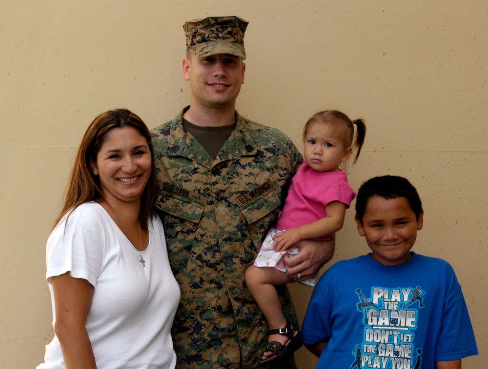 Marine Family Prepares for Deployment with Support from Camp Pendleton