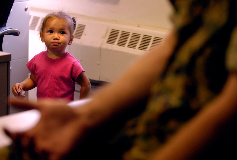 Marine's Daughter Celebrates Second Birthday Without Father