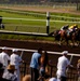 Navy Sailors Enjoy Racetrack Outing After Deployment