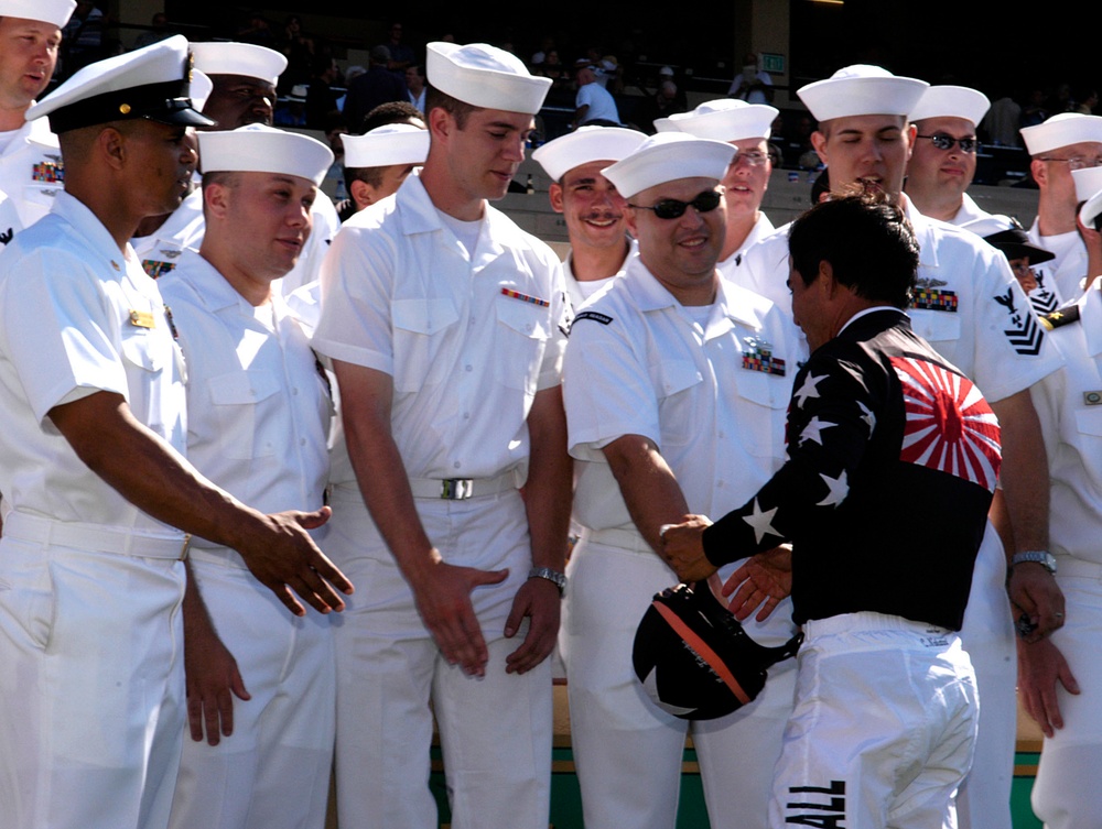 Navy Sailors Celebrate Homecoming at Del Mar Racetrack