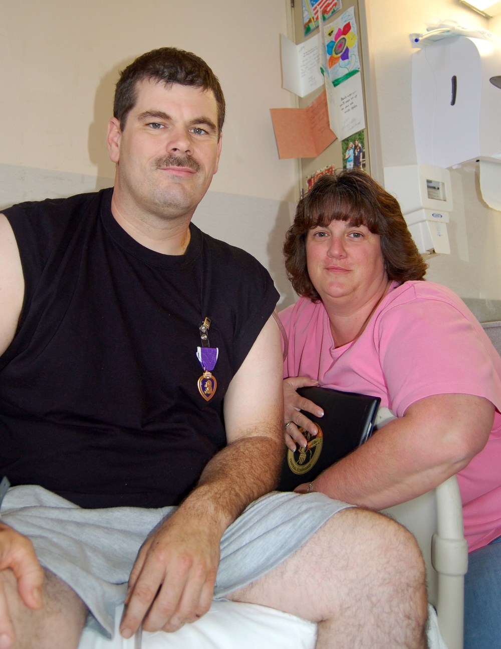 Air Force Tech. Sgt. Recovers at Walter Reed After Mortar Attack in Afghanistan