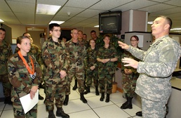 Senior Enlisted Adviser Visits 381st Intelligence Squadron at Elmendorf AFB