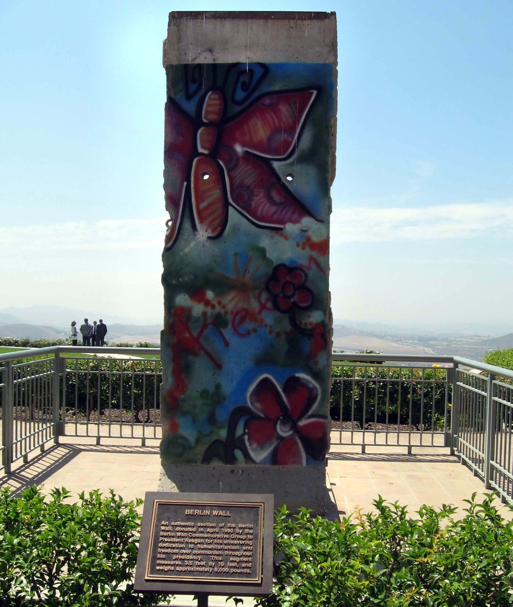 Berlin Wall Relic on Display at Reagan Library
