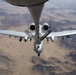 A-10 Thunderbolt II Refuels Over Afghanistan