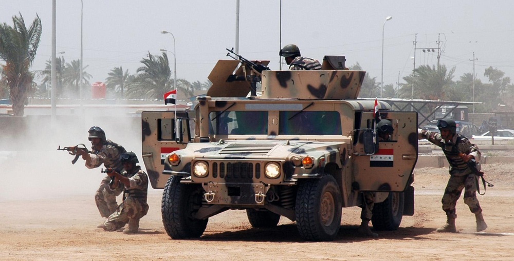 Iraqi Army Showcases Battlefield Tactics in Mahmudiyah Transfer Ceremony