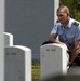 German Officer Visits Fallen U.S. Soldier's Grave at Arlington