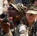 Marines Take Cover After Bomb Explosion During Training