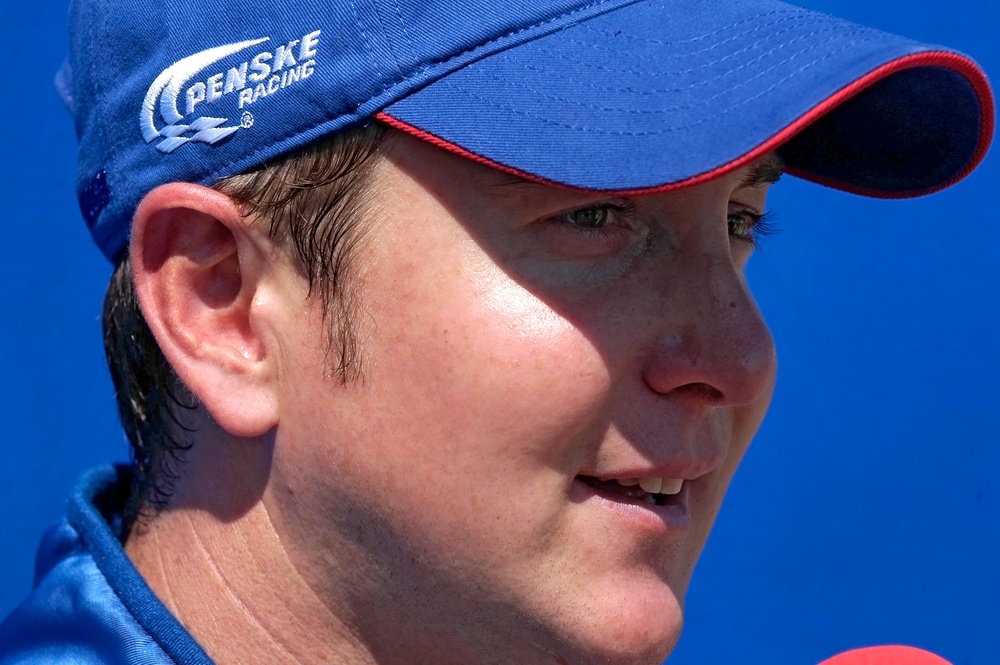 Kurt Busch Honors U.S. Troops at Allstate 400 at the Brickyard
