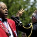 Tuskegee Airman Ezra Hill Sings National Anthem at Remembrance Ceremony