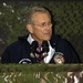 Rumsfeld Visits Troops at Camp Anaconda in Iraq