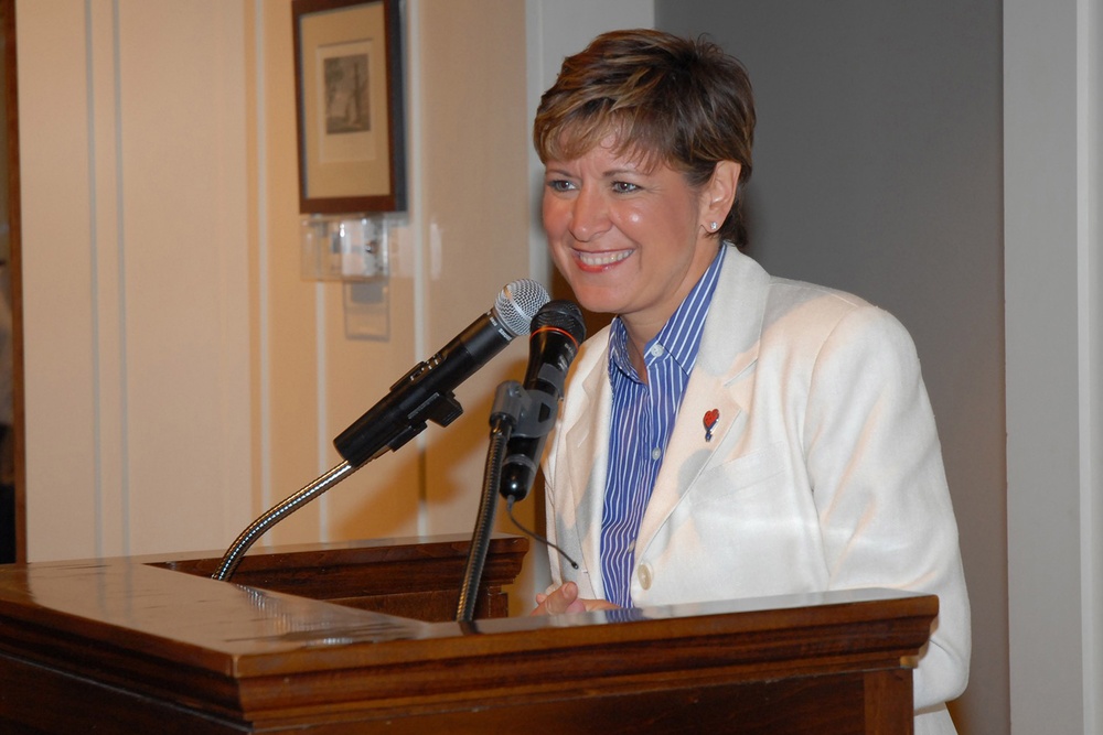 Defense Official Speaks at TPC of Boston Charity Event