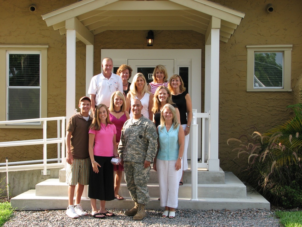 Bergquist Family and Community Members Collect Cell Phones for Troops