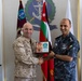 Native Fury 25 Exercise Support Group Officer-in-charge meets with Jordanian Navy and Marines Commanders