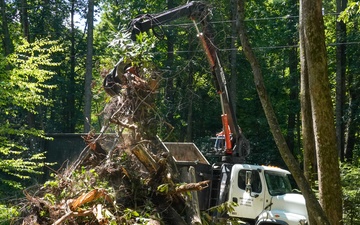 Waterway debris removal continues in Buncombe County, North Carolina June 3, 2025