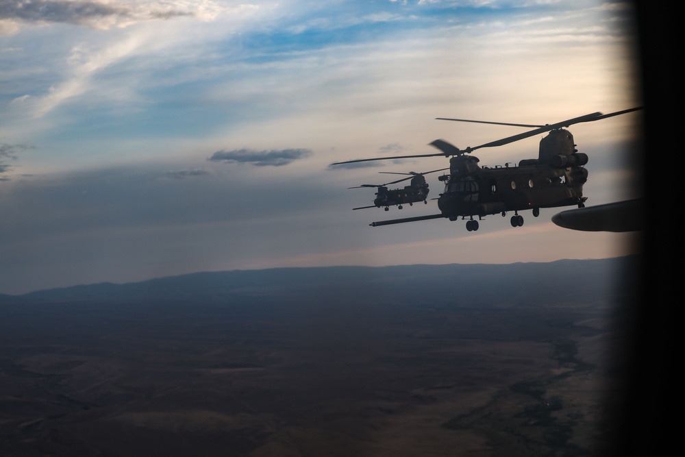 VMGR-153 trains in Idaho