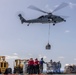USS Iwo Jima Conducts a Replenishment At Sea