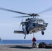 USS Iwo Jima conducts vertical replenishment at sea