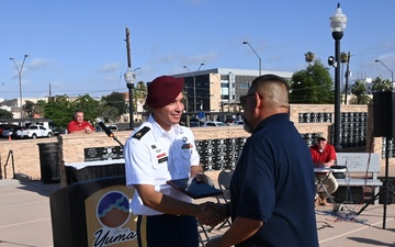 Yuma Proving Ground commander keynotes local Independence Day celebration, Soldiers recognized