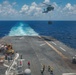 MH-60S Seahawks drop of supplies during USS Iwo Jima's RAS