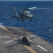 MH-60S Seahawks drop of supplies during USS Iwo Jima's RAS