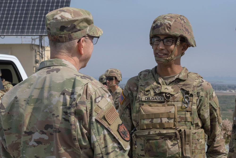 USNORTHCOM Commander visits southern barrier near Imperial Beach