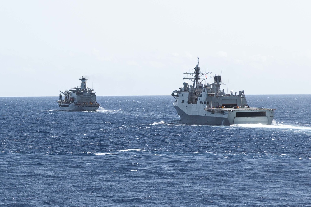 22nd MEU(SOC) | Replenishment-At-Sea