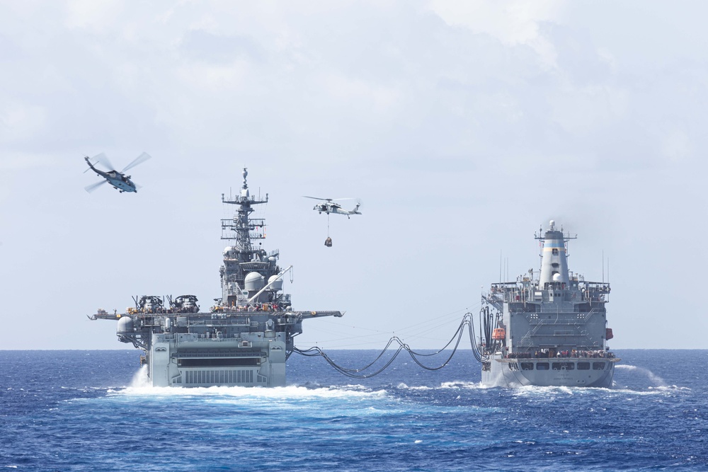 22nd MEU(SOC) | Replenishment-At-Sea
