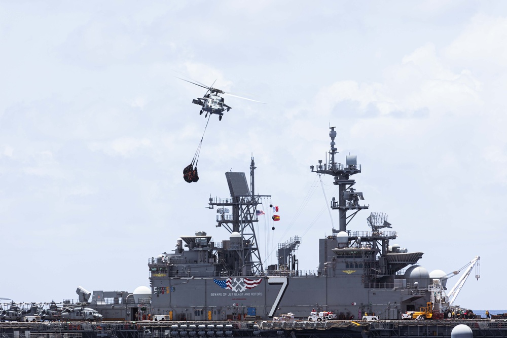 22nd MEU(SOC) | Replenishment-At-Sea